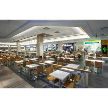 China Manufacturing Fast Food Restaurant Furniture Set for Dining (FOH-FCS2)